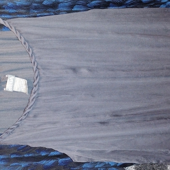 GREY Silk Blouse - Picture 1 of 4